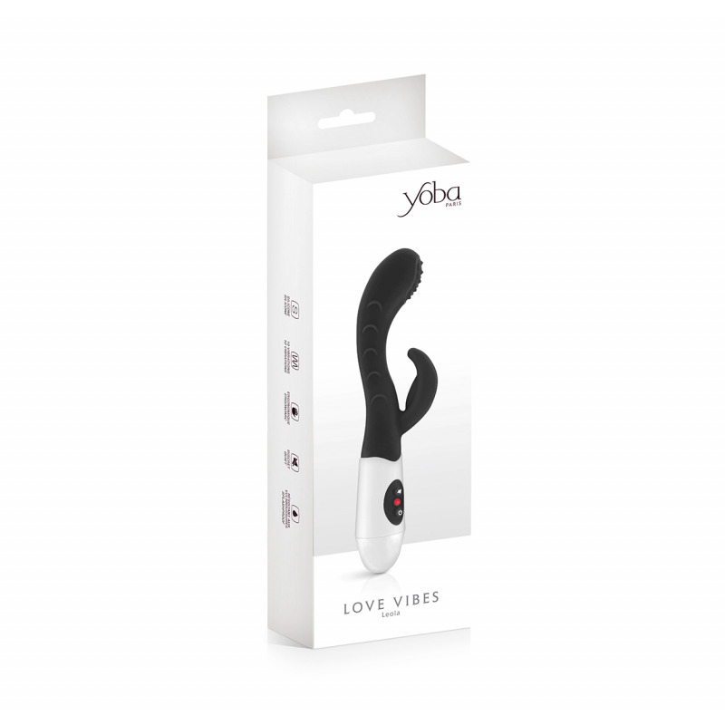 Vibrador Rabbit Leola Negro