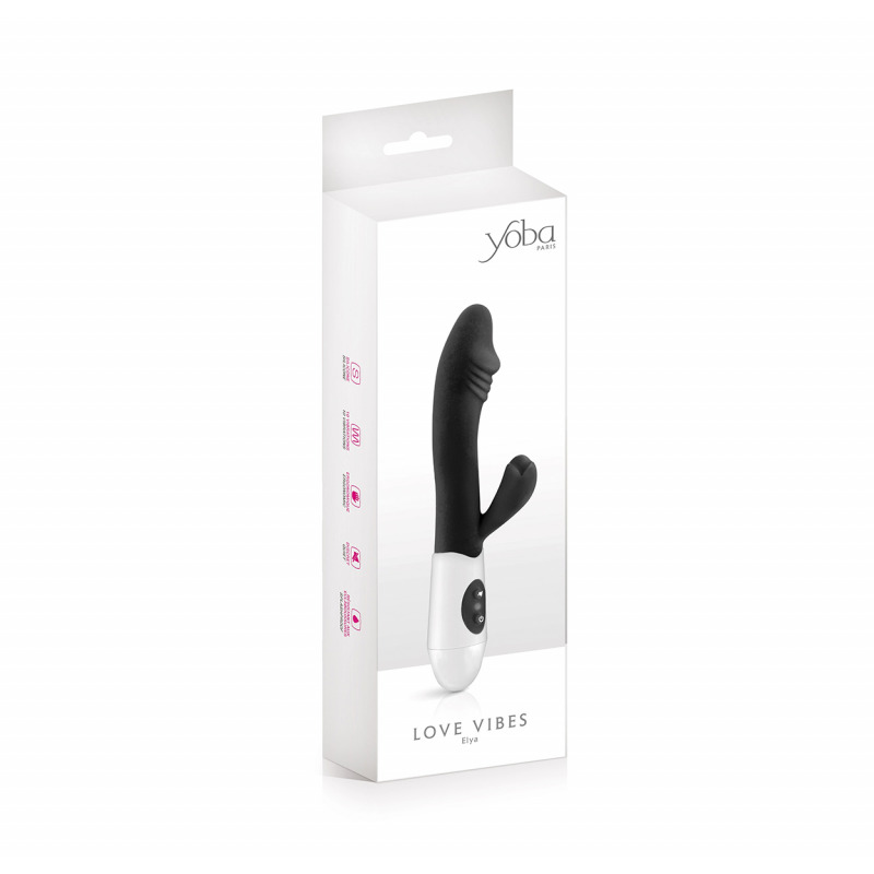 Vibrador Rabbit Elya Negro