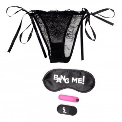 Panty Vibrador USB c/ Mando y Antifaz