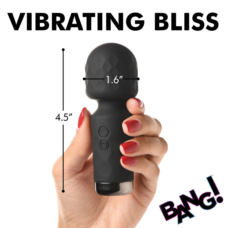 Mini Masajeador Wand Negro