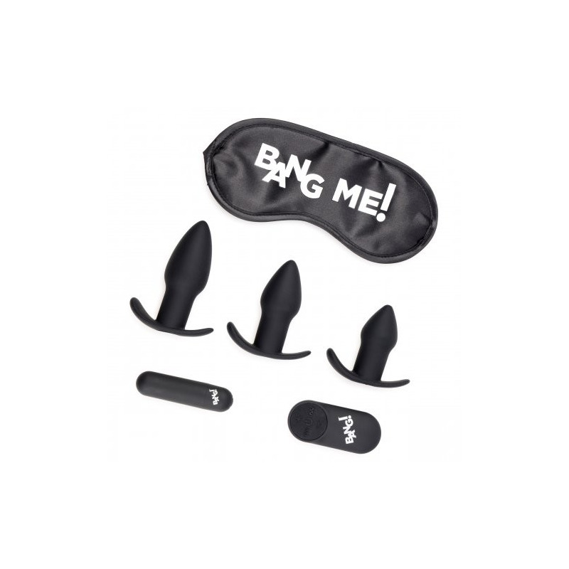 Set x 3 Plugs Anales Adventure con Mando