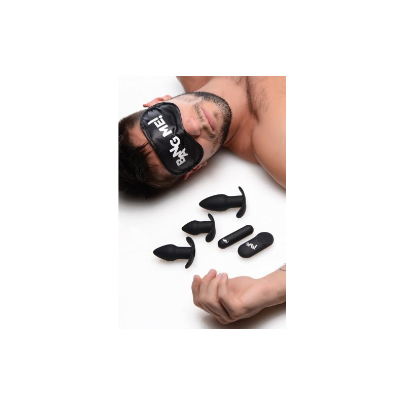Set x 3 Plugs Anales Adventure con Mando