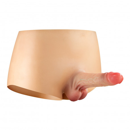 Culotte con Pene Realístico Hueco Talla L/XL