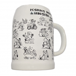 Jarra de Cerveza Penes Dibujos Negros