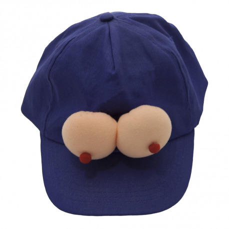 Gorra Azul Tetas