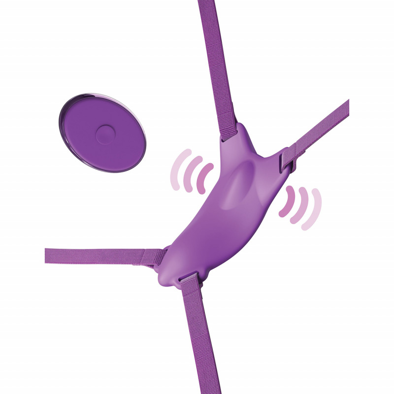Ultimate Butterfly Strap-On Purple