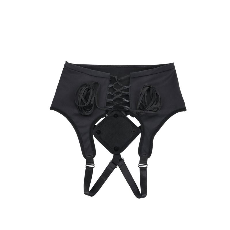 High Waisted Corset Strap On