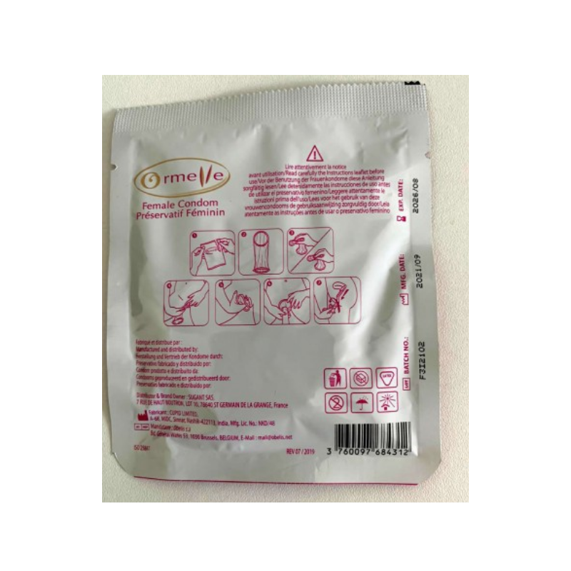 Ormelle Preservativo Femenino 2 Uds