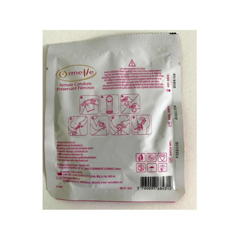 Ormelle Preservativo Femenino 5 Uds