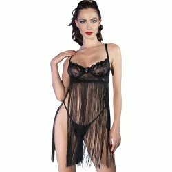 Babydoll Negro CR 4496