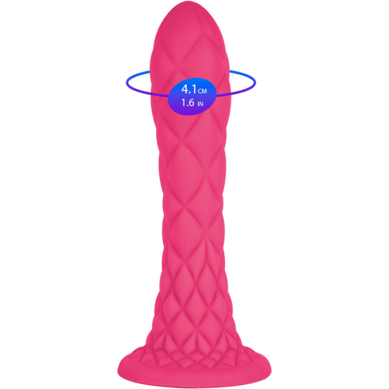 Dreamy Dildo Fantasy Termorreactivo Fucsia 18,5 cm