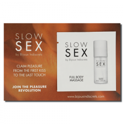 Slow Sex Full Body Massage Gel de Masaje 2 ml