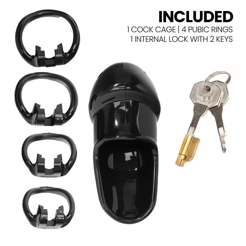 Closure Jaula para el Pene con Candado Interno