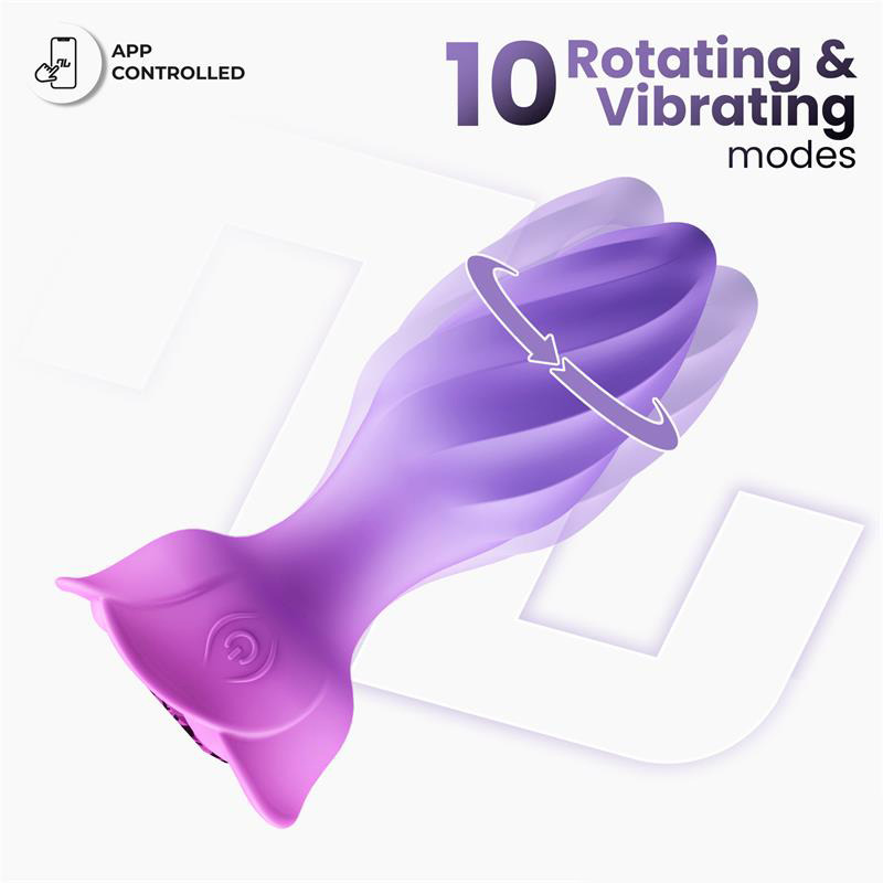 Moxy Plug Anal con Rotación 360º con App