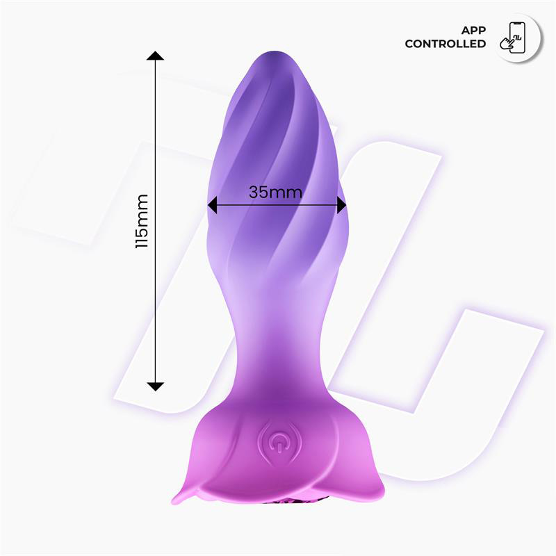 Moxy Plug Anal con Rotación 360º con App
