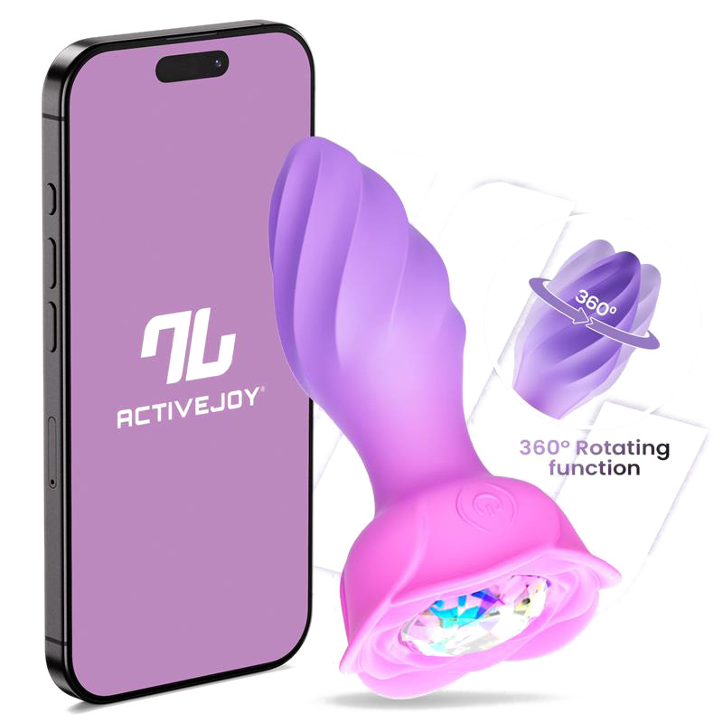 Moxy Plug Anal con Rotación 360º con App