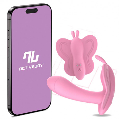 Wingy Estimulador Mariposa con APP Rosa