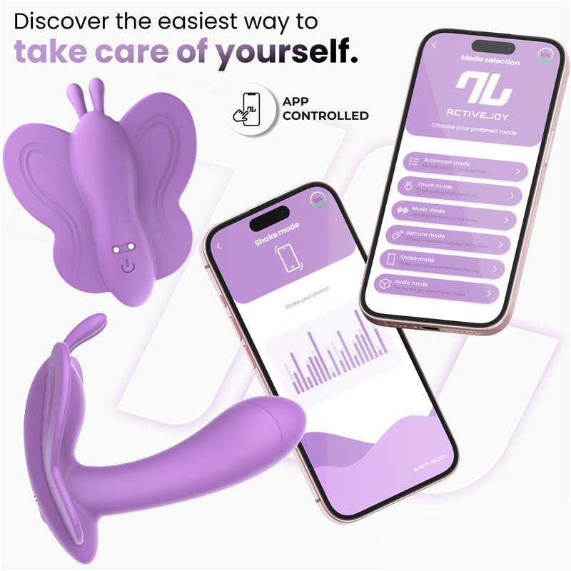 Wingy Estimulador Mariposa con APP Lavanda