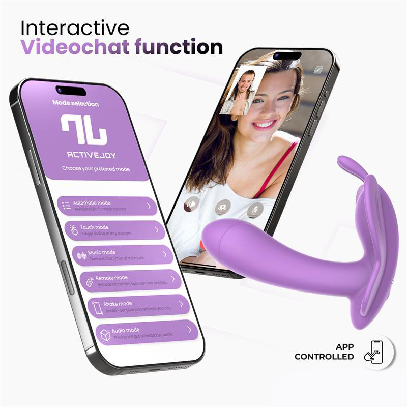 Wingy Estimulador Mariposa con APP Lavanda