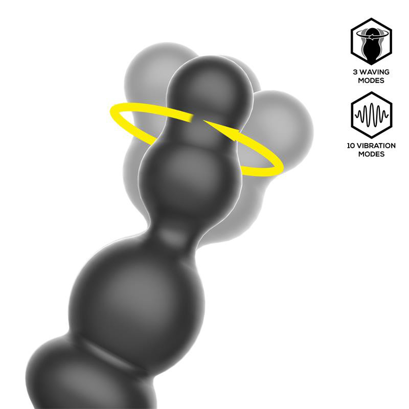 Klark Plug Anal Oscilante con Control Remoto