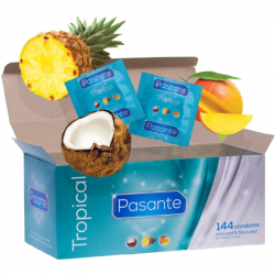 Preservativos Sabores Tropical 144 Uds