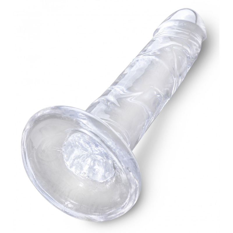 Clear Pene Realistico 15.5 cm Transparente