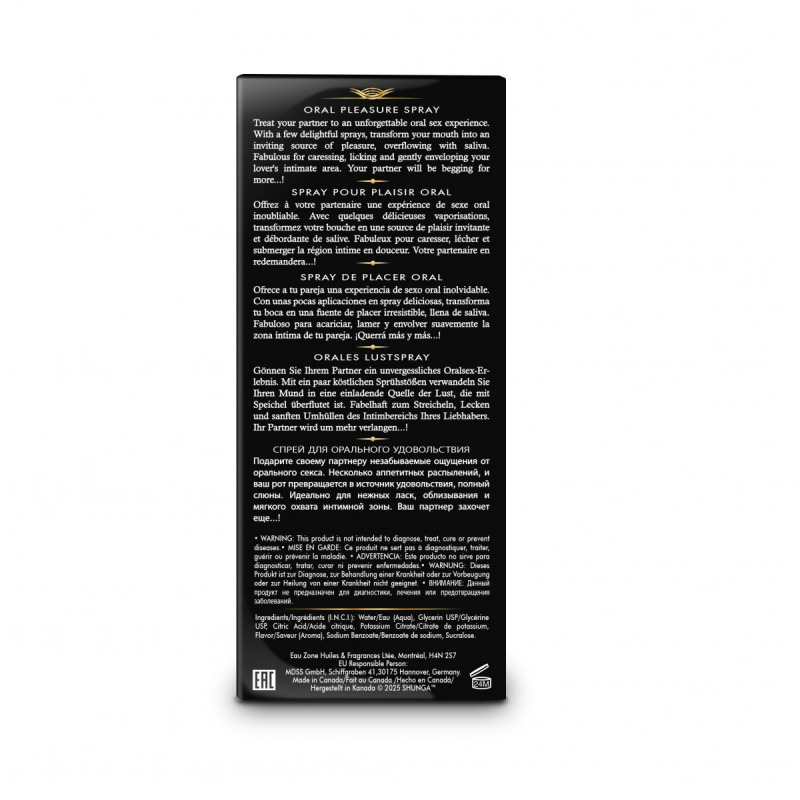 Waves Pleasure Spray Oral Seductor Fresa 20 ml