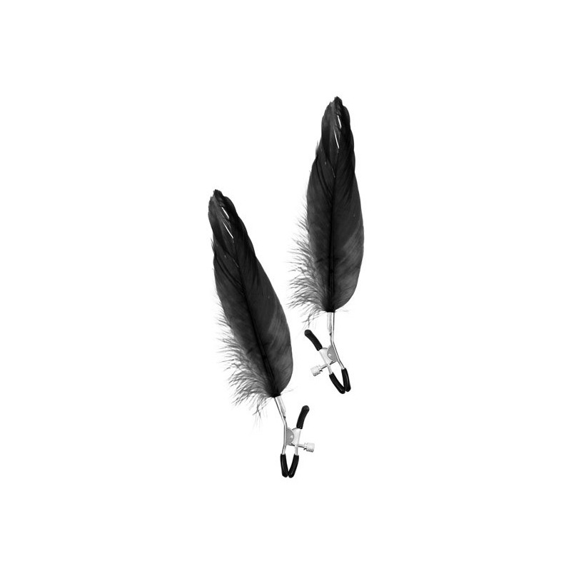 Pinzas Regulables con Pluma Negra