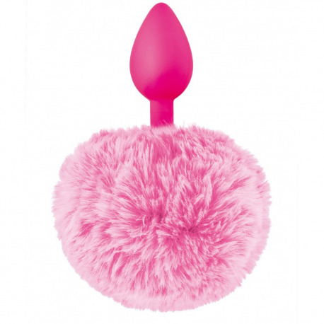 Plug Pompon Rosa