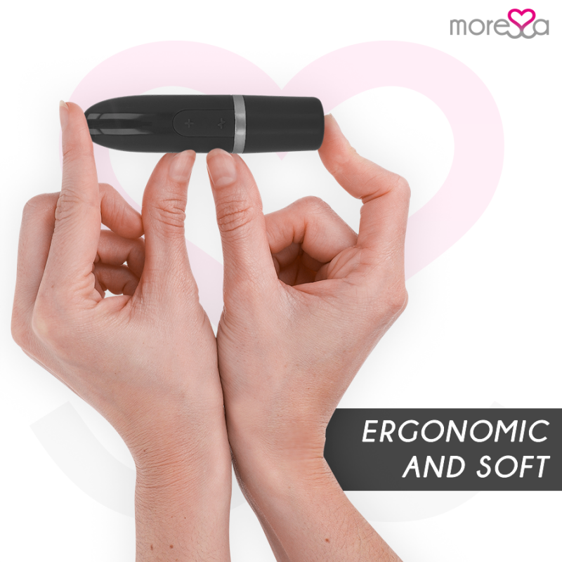 Ivy Masajeador Simulador Labial de Viaje Negro