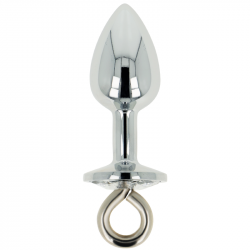 Plug Anal Metálico con Anilla