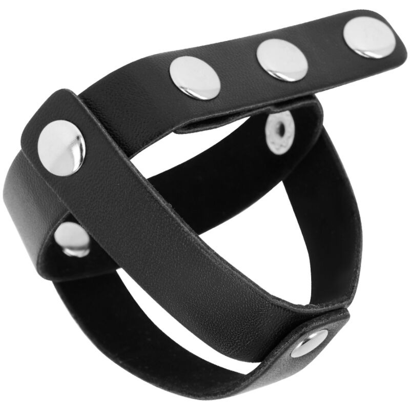 Funda Cuero de Castidad para Testículos