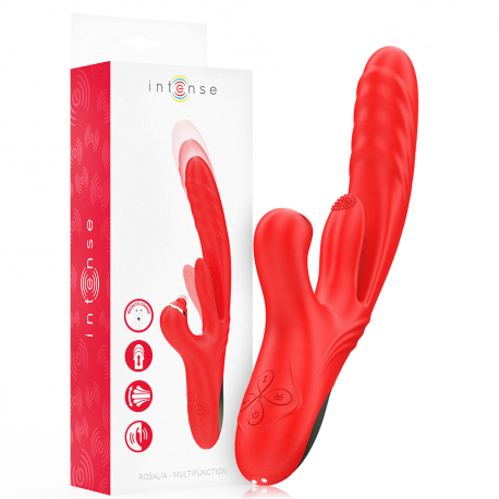 Rosalia Vibrador Multifuncion Rojo
