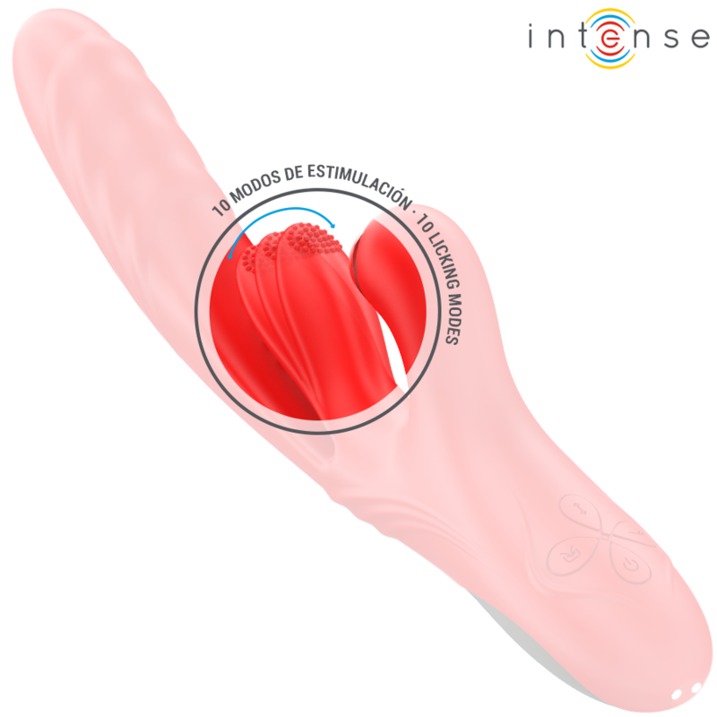 Rosalia Vibrador Multifuncion Rojo