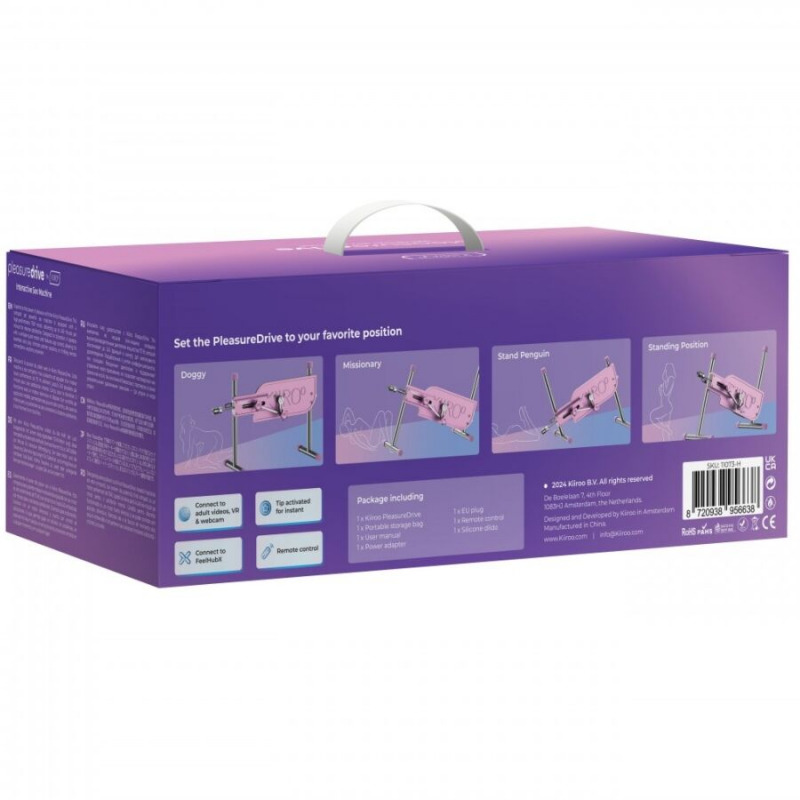 Pleasure Drive Máquina Sexual Interactiva