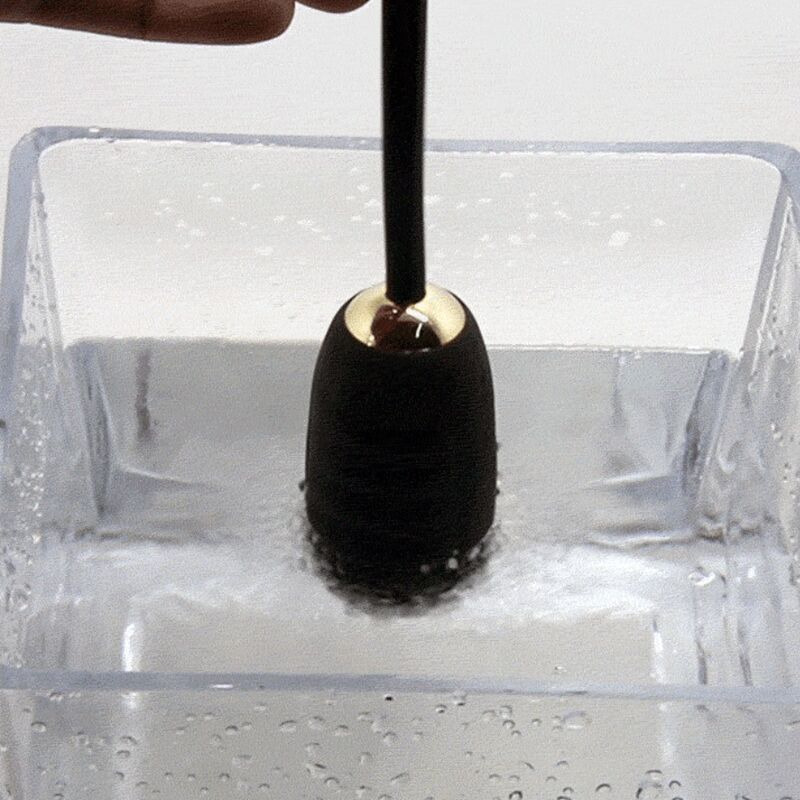 Doreen Huevo Vibrador de Lujo Negro Control Remoto