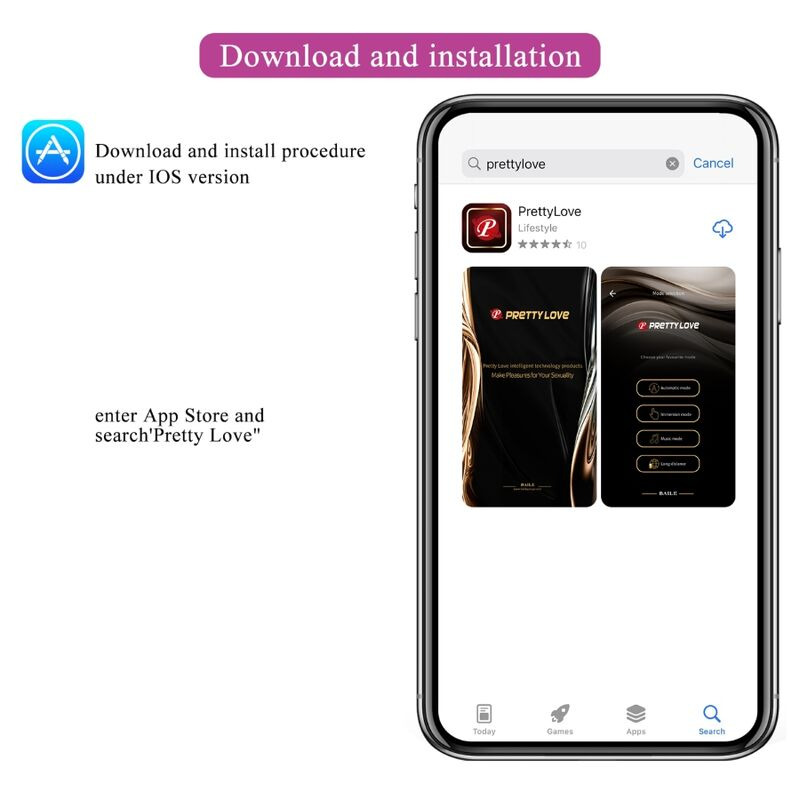 Fisherman Huevo Vibrador Lila App