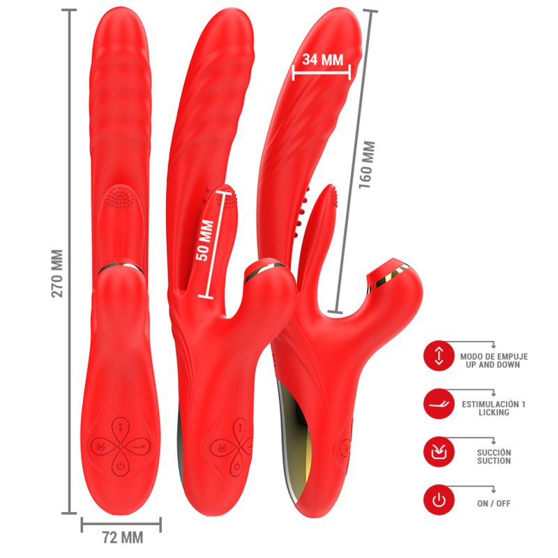 Karol Vibrador Multifuncion