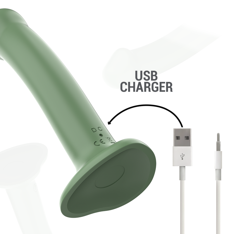 Becca Vibrador Verde Control Remoto