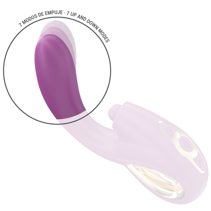Lali Vibrador Punto G Multifuncion Morado