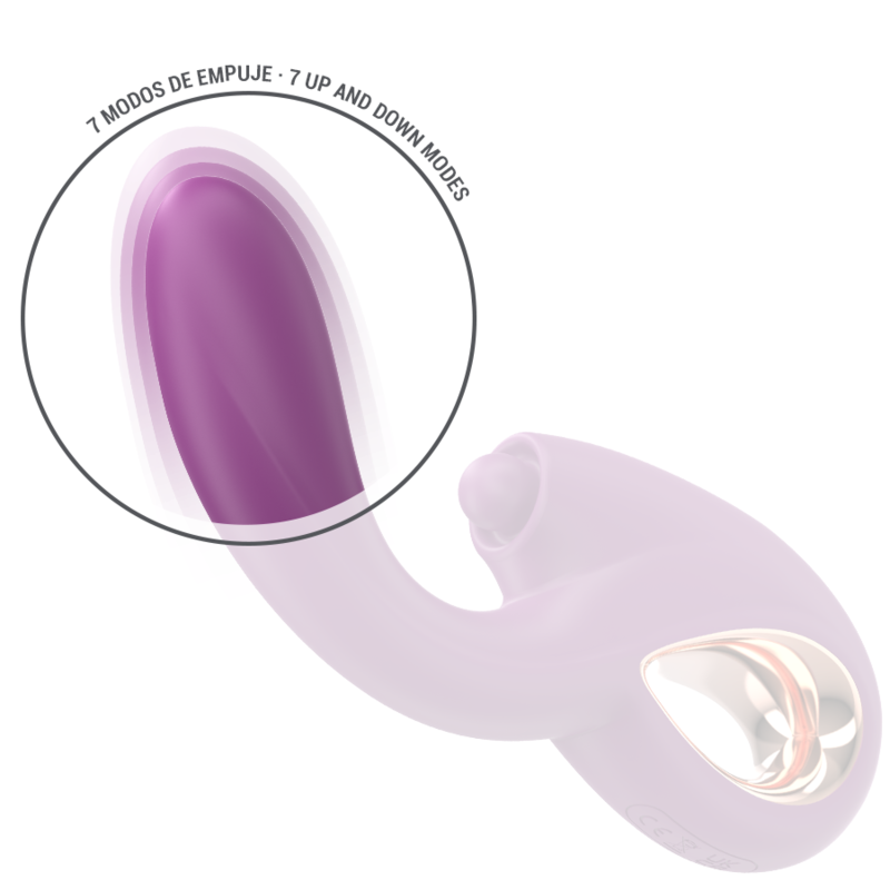 Lali Vibrador Punto G Multifuncion Morado