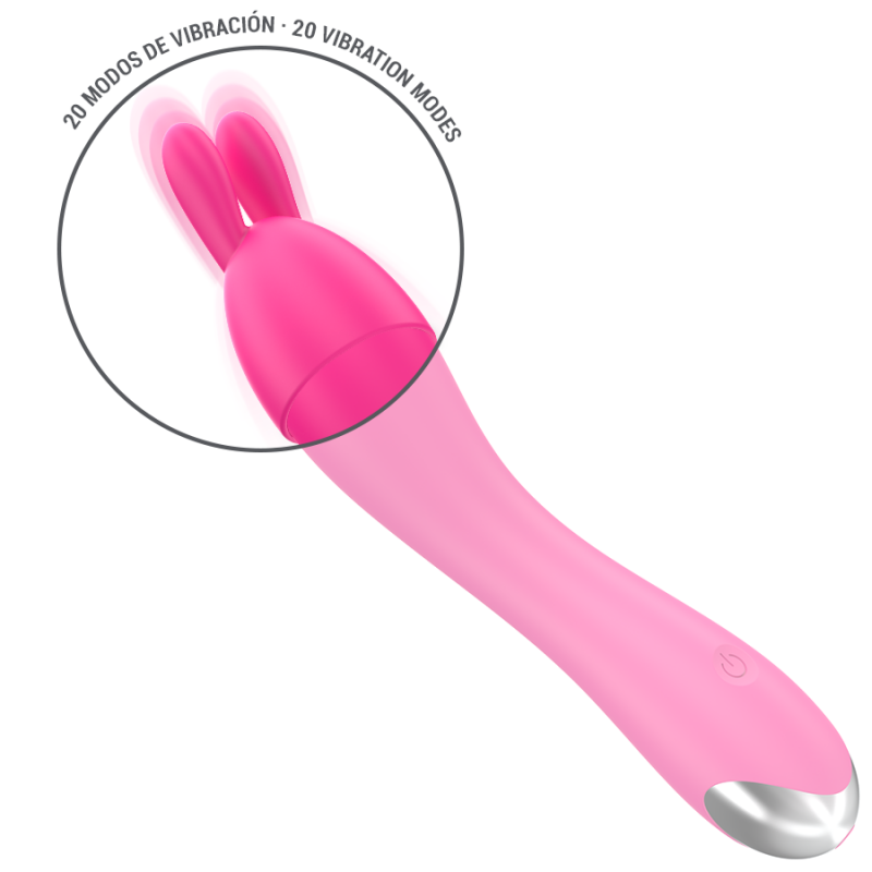 Cher Vibrador con Cabezales Intercambiables