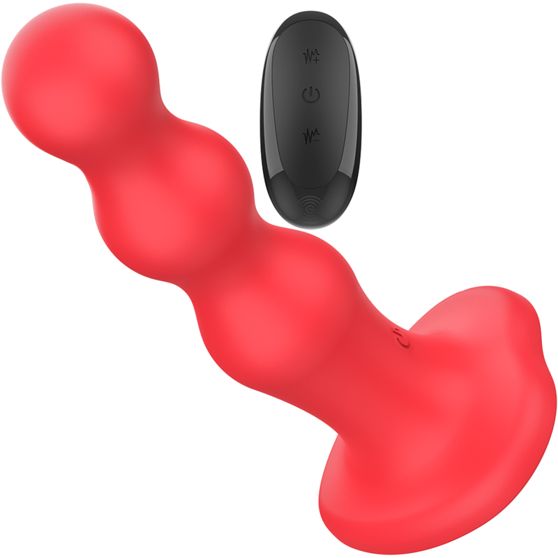 Cody Vibrador Rojo con Control Remoto