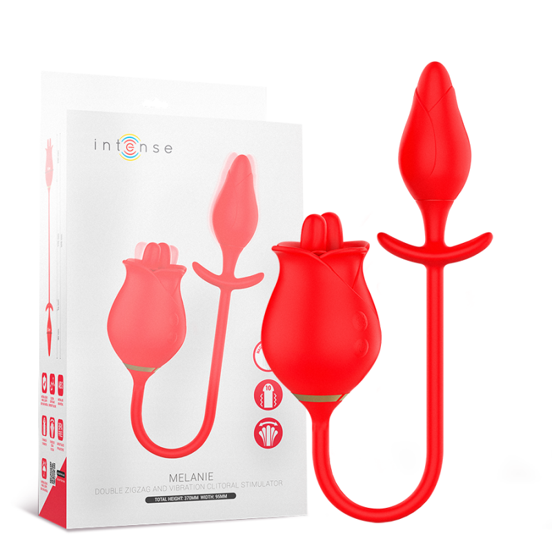 Melanie Doble Estimulador Clitoris con Lengua