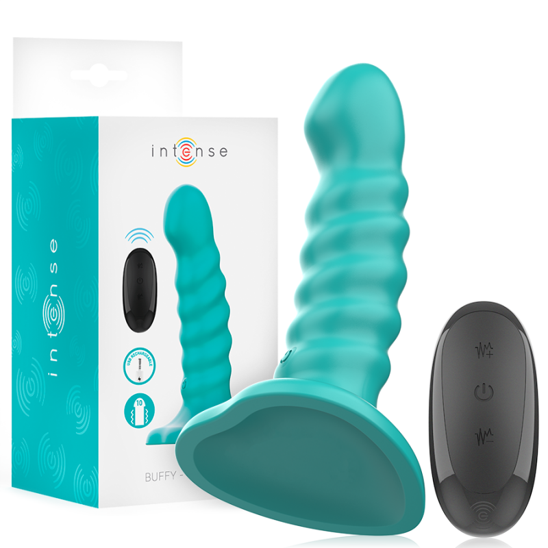 Buffy Vibrador Talla S en Espiral con Control Remoto