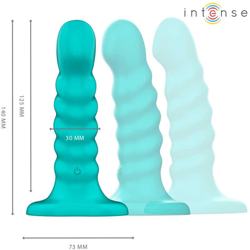 Buffy Vibrador Talla S en Espiral con Control Remoto