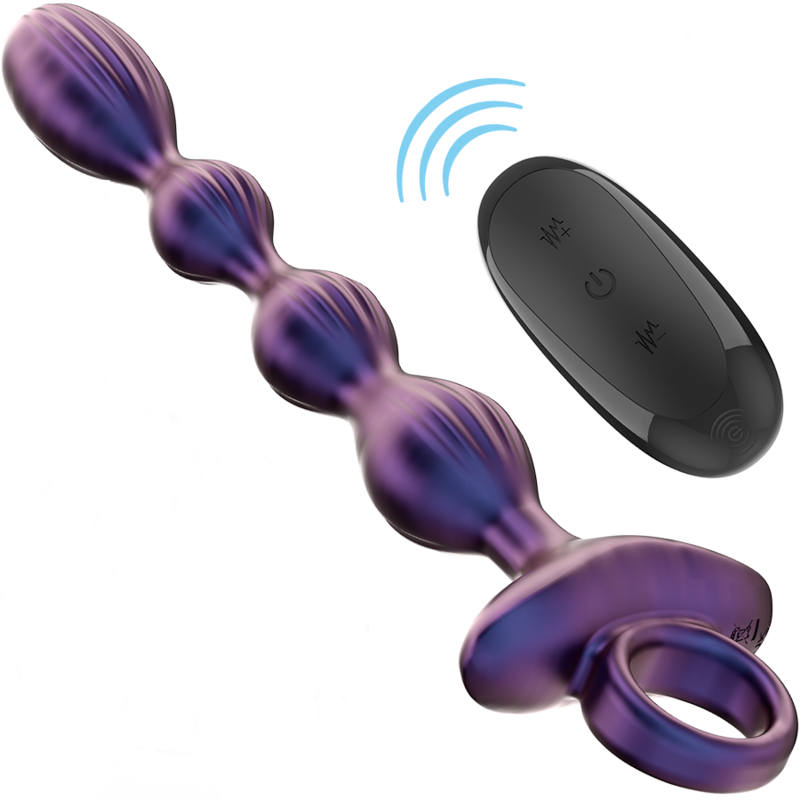 Jackie Plug Anal Vibrador Control Remoto