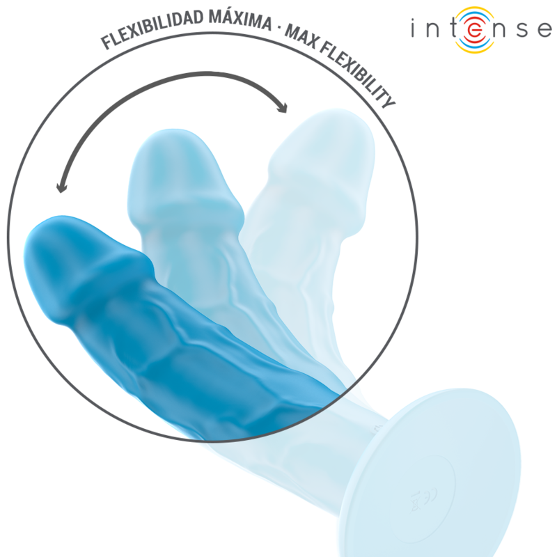 Phoebe Vibrador Realistico Azul Control Remoto