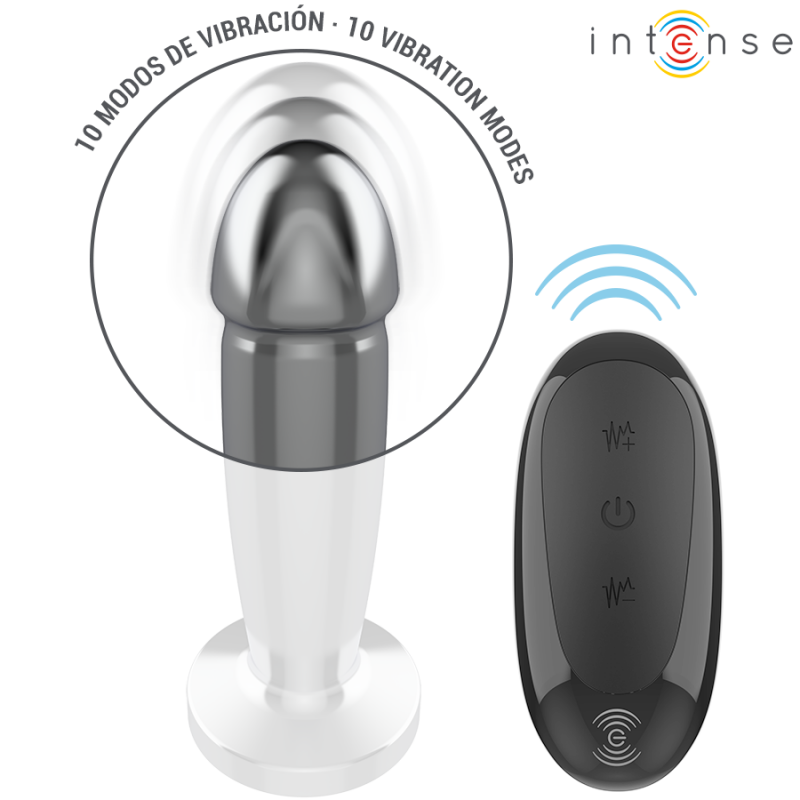Plug Anal Dildo Vibrador Control Remoto Talla S