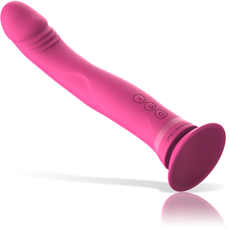 Michelangelo Dildo Vibrador Rosa